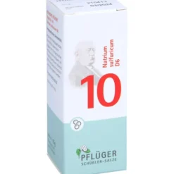 BIOCHEMIE Pflüger 10 Natrium sulfuricum D 6 Glob. 15 g