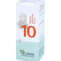 BIOCHEMIE Pflüger 10 Natrium sulfuricum D 6 Tropf. 30 ml