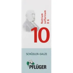 BIOCHEMIE Pflüger 10 Natrium sulfuricum D 6 Tabl. 1000 St