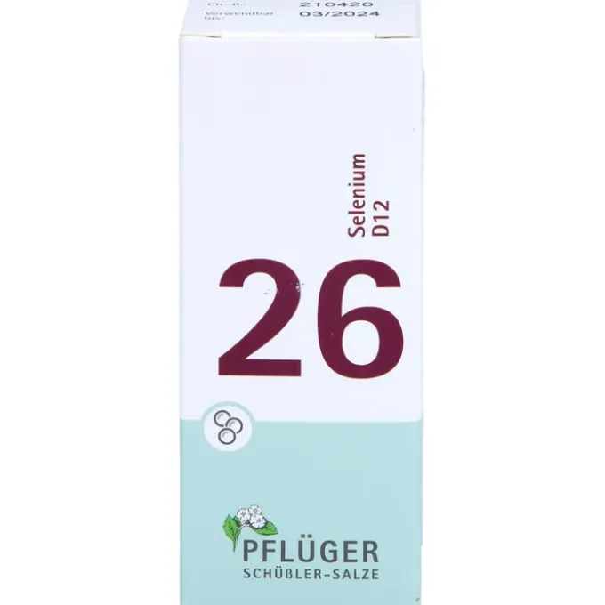 BIOCHEMIE Pflüger 26 Selenium D 12 Globuli 15 g