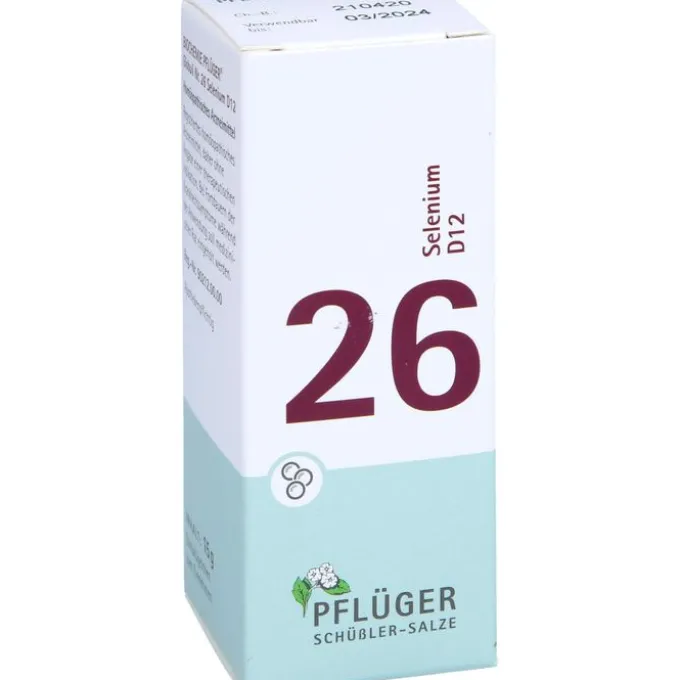 BIOCHEMIE Pflüger 26 Selenium D 12 Globuli 15 g
