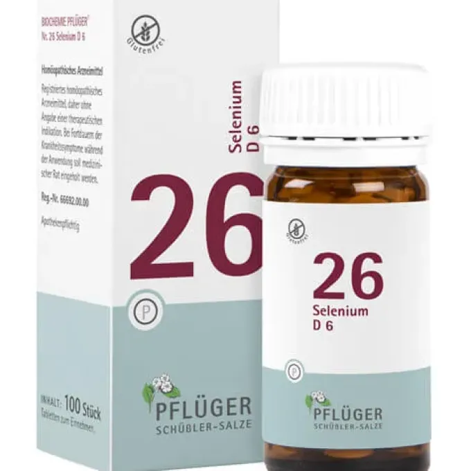 BIOCHEMIE Pflüger 26 Selenium D 6 Tabletten 100 St