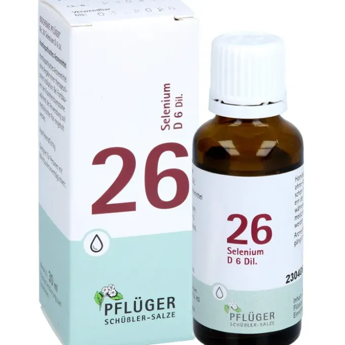 BIOCHEMIE Pflüger 26 Selenium D 6 Tropfen 30 ml