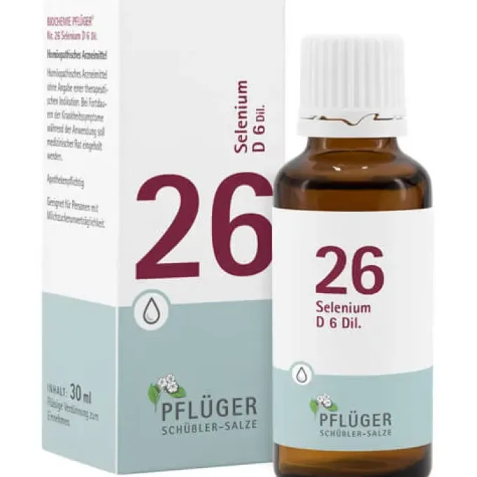 BIOCHEMIE Pflüger 26 Selenium D 6 Tropfen 30 ml