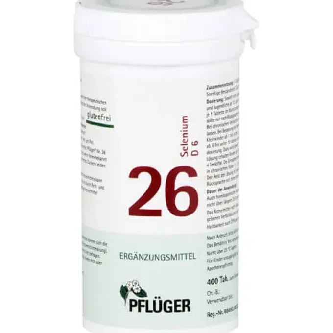 BIOCHEMIE Pflüger 26 Selenium D 6 Tabletten 400 St