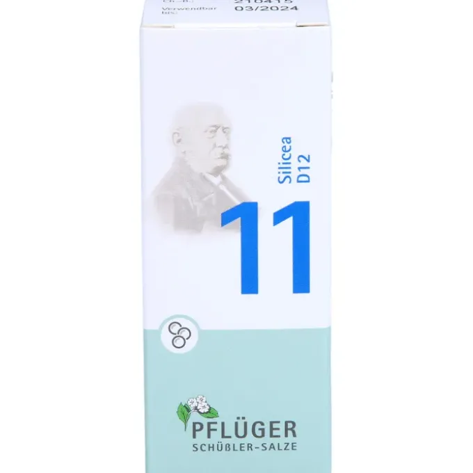 BIOCHEMIE Pflüger 11 Silicea D 12 Globuli 15 g