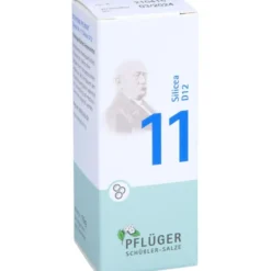 BIOCHEMIE Pflüger 11 Silicea D 12 Globuli 15 g