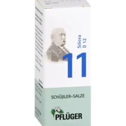 BIOCHEMIE Pflüger 11 Silicea D 12 Tabletten 100 St