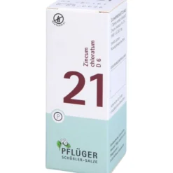 BIOCHEMIE Pflüger 21 Zincum chloratum D 6 Tabl. 100 St