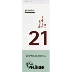BIOCHEMIE Pflüger 21 Zincum chloratum D 6 Tabl. 100 St