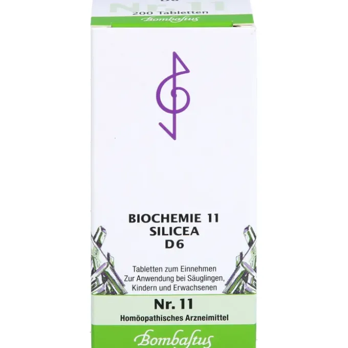 BIOCHEMIE 11 Silicea D 6 Tabletten 200 St