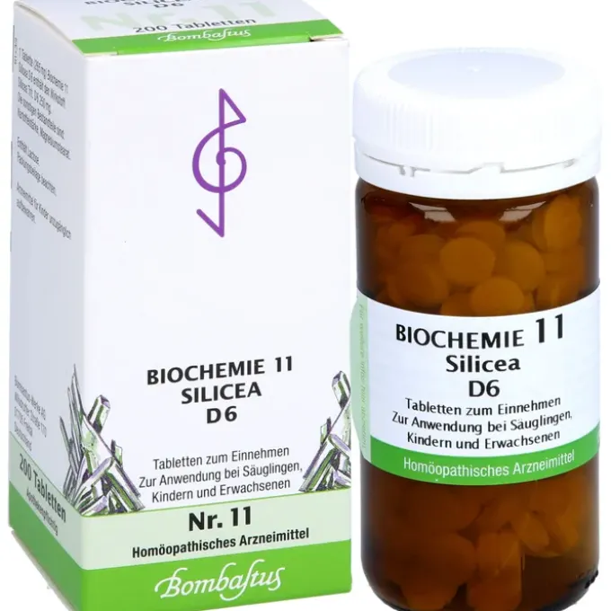 BIOCHEMIE 11 Silicea D 6 Tabletten 200 St