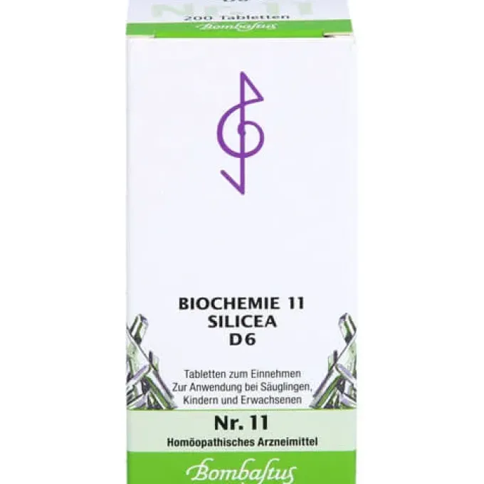 BIOCHEMIE 11 Silicea D 6 Tabletten 200 St
