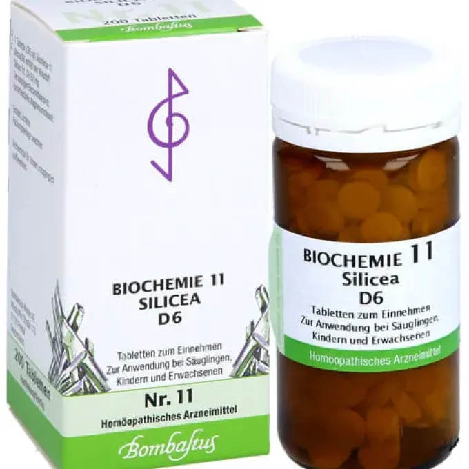 BIOCHEMIE 11 Silicea D 6 Tabletten 200 St