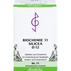 BIOCHEMIE 11 Silicea D 12 Tabletten 500 St