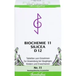 BIOCHEMIE 11 Silicea D 12 Tabletten 500 St