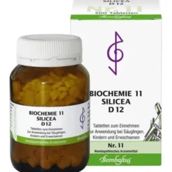 BIOCHEMIE 11 Silicea D 12 Tabletten 500 St