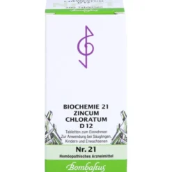 BIOCHEMIE 21 Zincum chloratum D 12 Tabletten 200 St