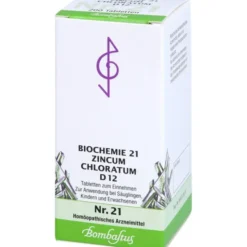 BIOCHEMIE 21 Zincum chloratum D 12 Tabletten 200 St