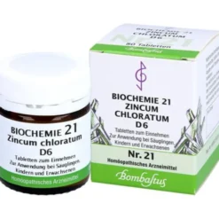 BIOCHEMIE 21 Zincum chloratum D 6 Tabletten 80 St