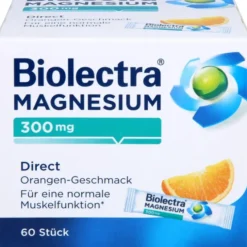 BIOLECTRA Magnesium 300 mg Direct Orange Sticks 60 Stück