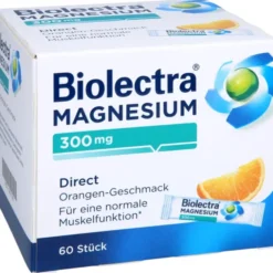BIOLECTRA Magnesium 300 mg Direct Orange Sticks 60 Stück