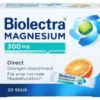 BIOLECTRA Magnesium 300 mg Direct Orange Sticks 20 Stück