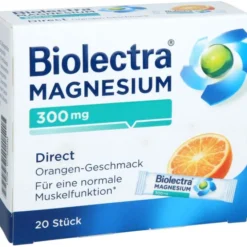 BIOLECTRA Magnesium 300 mg Direct Orange Sticks 20 Stück