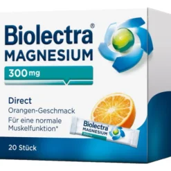 BIOLECTRA Magnesium 300 mg Direct Orange Sticks 20 Stück