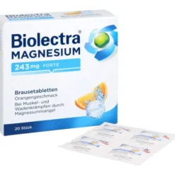 BIOLECTRA Magnesium 243 mg forte Orange Brausetab. 20 St