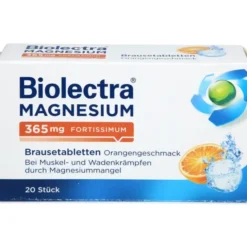 BIOLECTRA Magnesium 365 mg fortissimum Orange 20 St