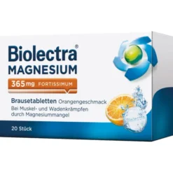 BIOLECTRA Magnesium 365 mg fortissimum Orange 20 St