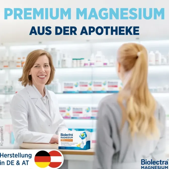 BIOLECTRA Magnesium 365 mg fortissimum Zitrone 20 St