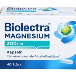 BIOLECTRA Magnesium 300 mg Kapseln 40 Stück