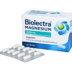 BIOLECTRA Magnesium 300 mg Kapseln 40 Stück