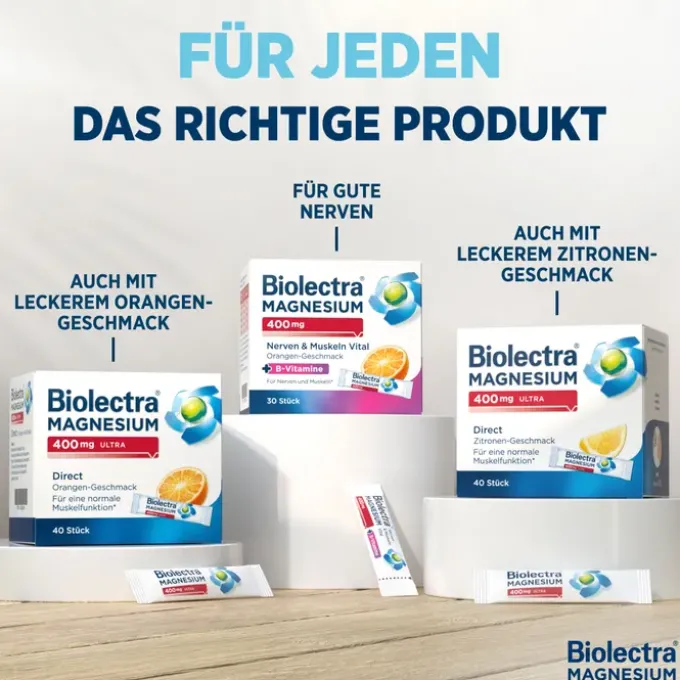 BIOLECTRA Magnesium 300 mg Kapseln 40 Stück