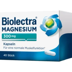 BIOLECTRA Magnesium 300 mg Kapseln 40 Stück