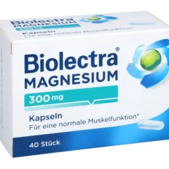 BIOLECTRA Magnesium 300 mg Kapseln 40 Stück