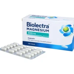 BIOLECTRA Magnesium 300 mg Kapseln 100 Stück