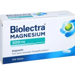 BIOLECTRA Magnesium 300 mg Kapseln 100 Stück