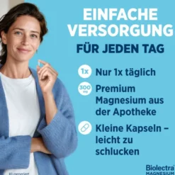 BIOLECTRA Magnesium 300 mg Kapseln 100 Stück