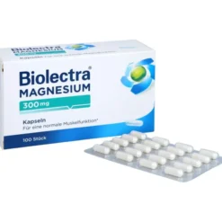 BIOLECTRA Magnesium 300 mg Kapseln 100 Stück