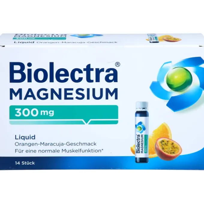 BIOLECTRA Magnesium 300 mg Liquid 14 Stück