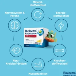BIOLECTRA Magnesium 400 mg ultra Direct Zitrone 20 Stück