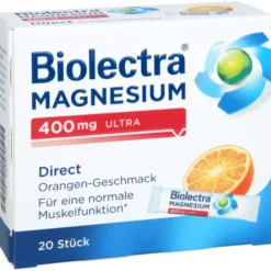 BIOLECTRA Magnesium 400 mg ultra Direct Orange 20 Stück