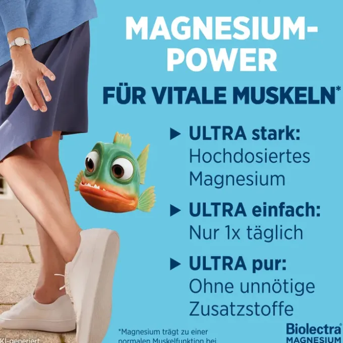 BIOLECTRA Magnesium 400 mg ultra Kapseln 20 Stück