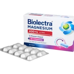 BIOLECTRA Magnesium 400 mg ultra 3-Phasen-Depot 30 Stück