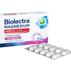 BIOLECTRA Magnesium 400 mg ultra 3-Phasen-Depot 30 Stück