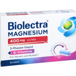 BIOLECTRA Magnesium 400 mg ultra 3-Phasen-Depot 30 Stück