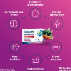 BIOLECTRA Magnesium 400 mg ultra 3-Phasen-Depot 30 Stück